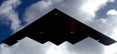 A B-2 Spirit stealth bomber