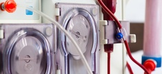 Traditional dialysis machines are not portable.