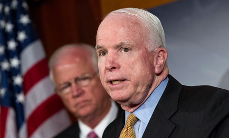 Sens. Saxby Chambliss, R-Ga., and John McCain, R-Ariz., co-wrote the piece with Sen. Kay Bailey Hutchison, R-Texas.
