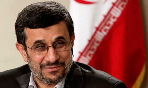 Iranian President Mahmoud Ahmadinejad