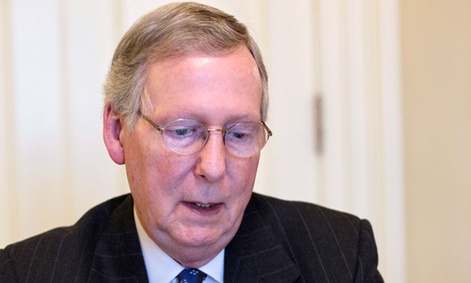 Senate Minority Leader Mitch McConnell says December is a possible time for discussion.