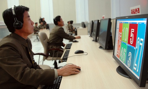 Scientists and technicians work on their computers to control the launch of North Korea's Unha-3 rocket in Pyongyang, North Korea on Dec. 12, 2012. Scientists and technicians work on their computers to control the launch of North Korea's Unha-3 rocket in Pyongyang, North Korea on Dec. 12, 2012.