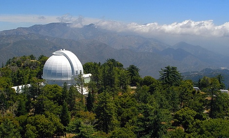 The Mount Wilson Observatory near Altadena, Calif.