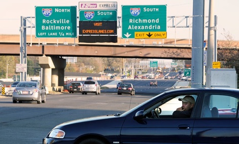 The Washington region is reliant on highways like the Capitol Beltway. The Washington region is reliant on highways like the Capitol Beltway.