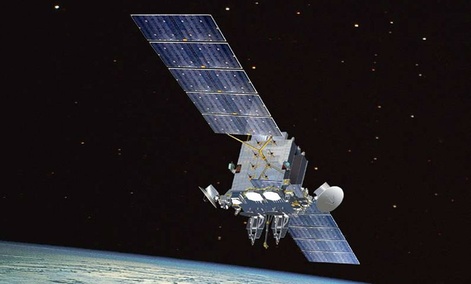 Lockheed Martin's Advanced Extremely High Frequency satellite is used by the Air Force. Lockheed Martin's Advanced Extremely High Frequency satellite is used by the Air Force.