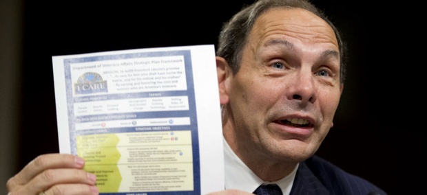 Robert McDonald testified Tuesday. Robert McDonald testified Tuesday.