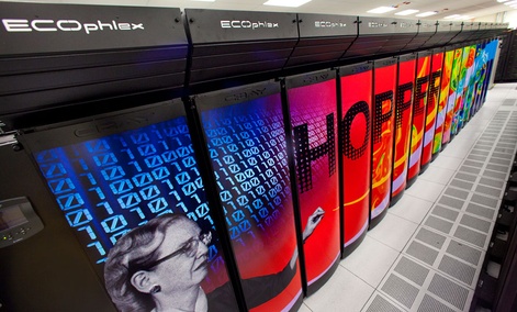 The Hopper Supercomputer Cluster at the Lawrence Berkeley National Laboratory. The Hopper Supercomputer Cluster at the Lawrence Berkeley National Laboratory.