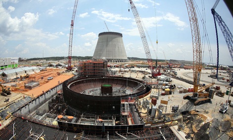 Construction continues on a new nuclear reactor at Plant Vogtle power plant in Waynesboro, Ga. Construction continues on a new nuclear reactor at Plant Vogtle power plant in Waynesboro, Ga.