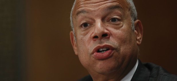 Homeland Secretary Jeh Johnson testifies on Capitol Hill in Washington, Tuesday, Sept. 27, 2016. Homeland Secretary Jeh Johnson testifies on Capitol Hill in Washington, Tuesday, Sept. 27, 2016.