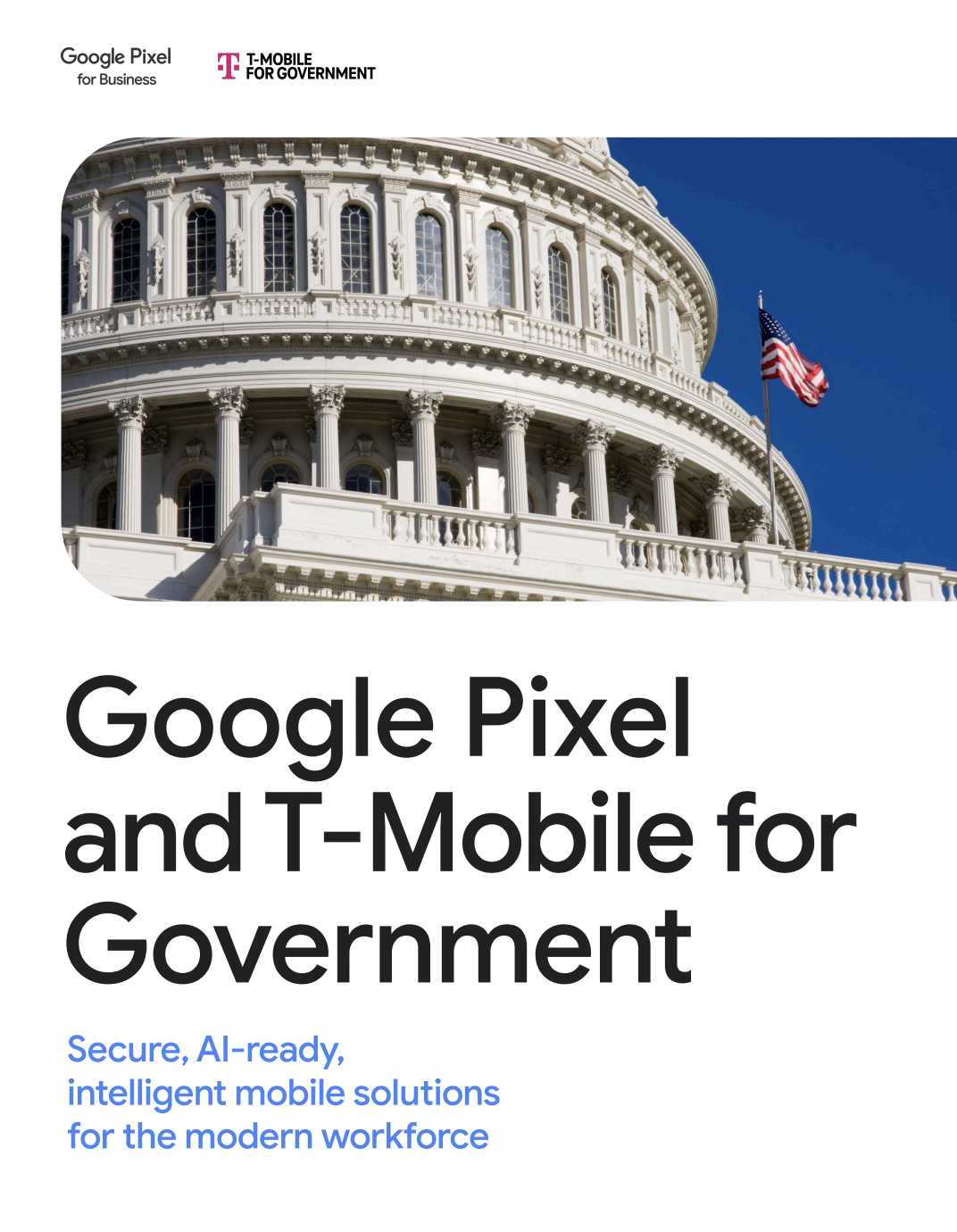 Google Pixel and T-Mobile for Government