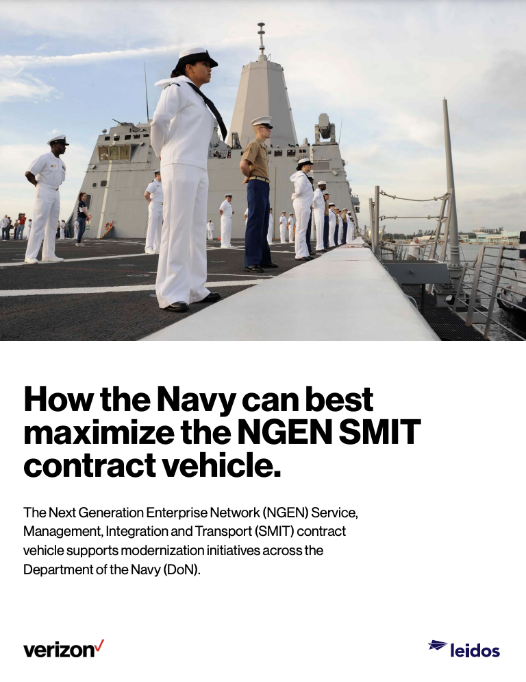 How the Navy can best maximize the NGEN SMIT contract vehicle.