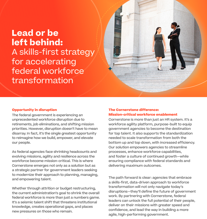 Lead or be left behind: A skills-first strategy for accelerating ...
