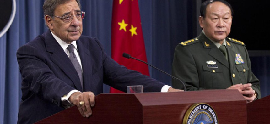 China's Minister of National Defense Gen. Liang Guanglie and Defense Secretary Leon Panetta appeared together last week in Washington. 