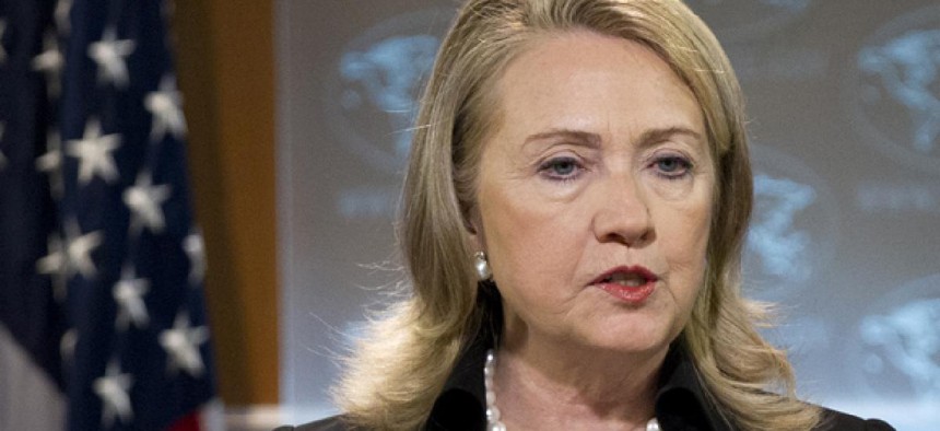 Secretary of State Hillary Clinton criticized Russia this week.