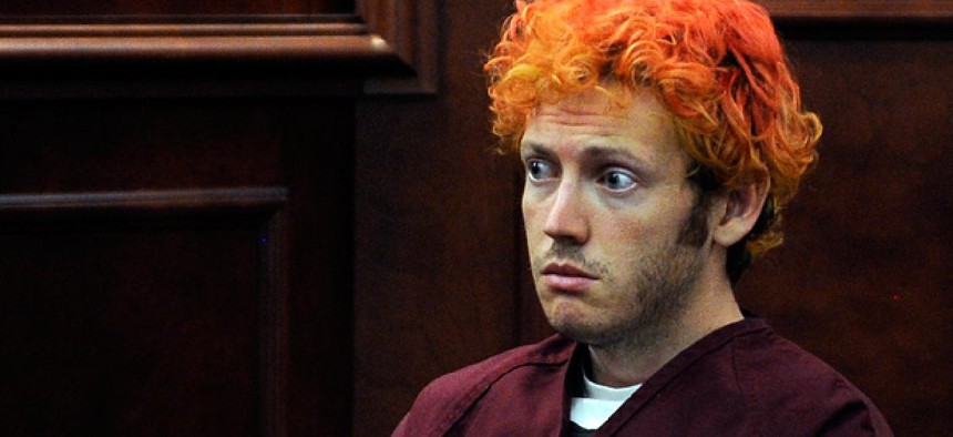 James Holmes, the suspected gunman in the Colorado theater shooting, made his first court appearance July 23.