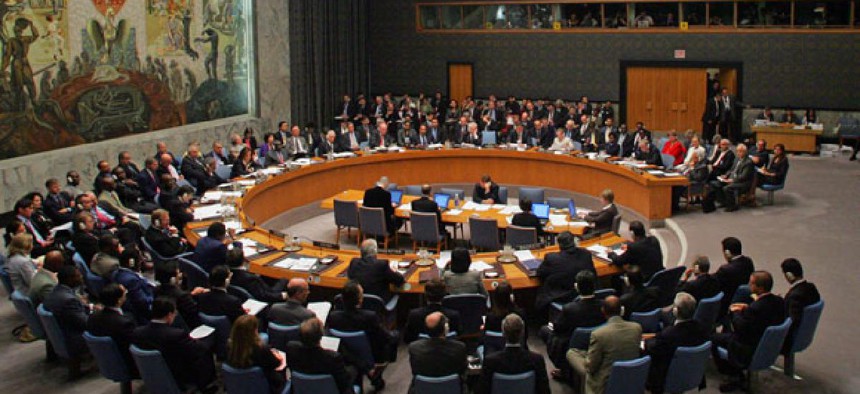 The Security Council in 2006.