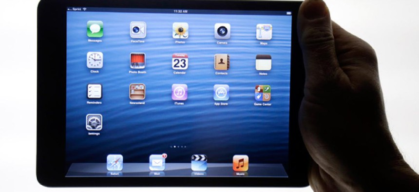 The iPad Mini is shown in San Jose, Calif.