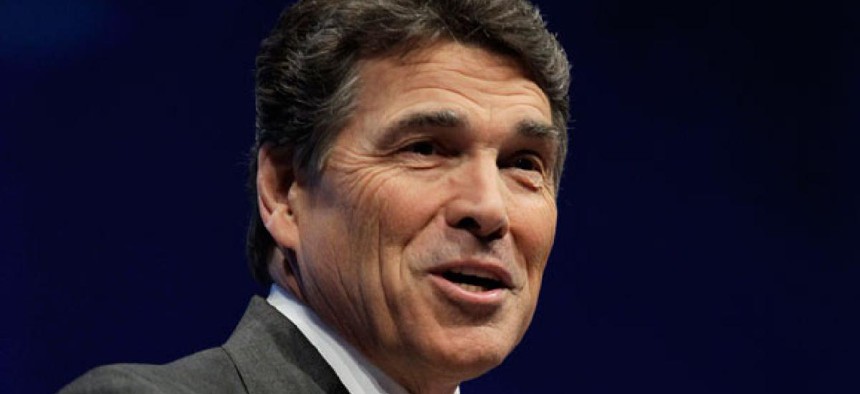 Texas governor Rick Perry said that he “believes in the greatness of our union and nothing should be done to change it.”