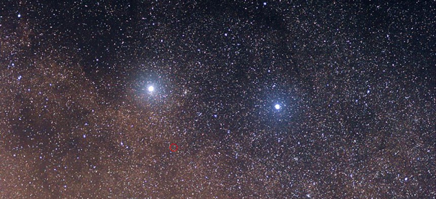 Alpha, Beta, and Proxima Centauri 