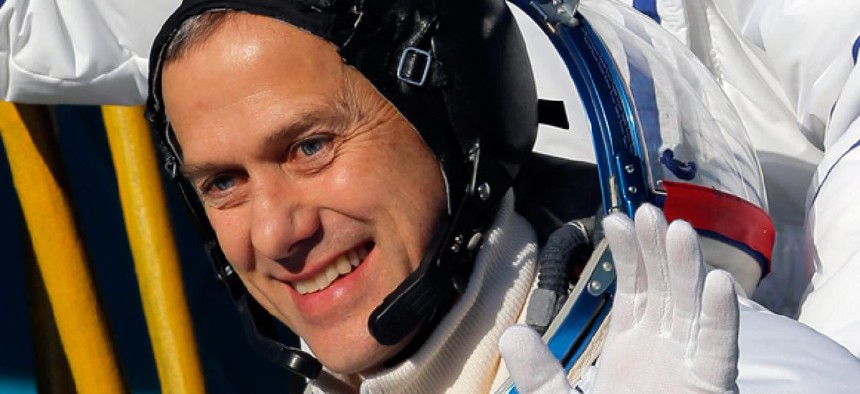 U.S. astronaut Thomas Marshburn
