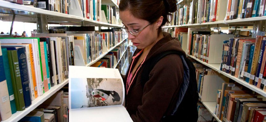 Wendy Barranco, a college student and Iraq war veteran.