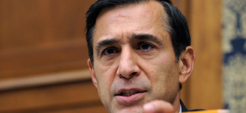 The revised bill, proposed by Rep. Darrell Issa, R-Calif., would make CIOs of all major civilian agencies presidential appointees or designees. 
