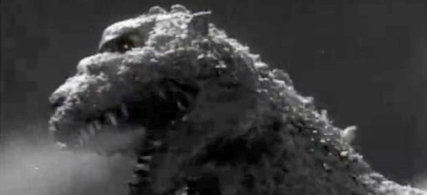 The titular monster in the 1954 classic is a metaphor for nuclear weapons.