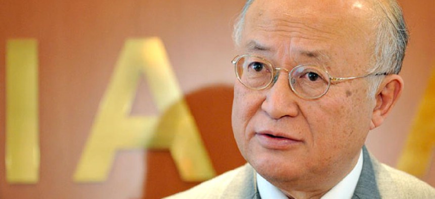 The Director General of the International Atomic Energy Agency, IAEA, Yukiya Amano