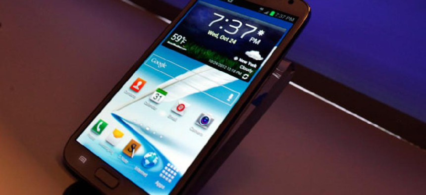 The Samsung Galaxy Note II runs Knox.