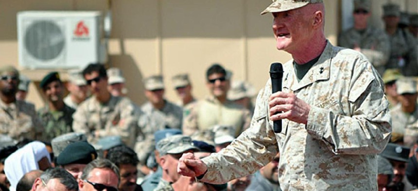 Lt. Gen. Richard P. Mills, commander of the Marine Corps Forces Cyberspace Command