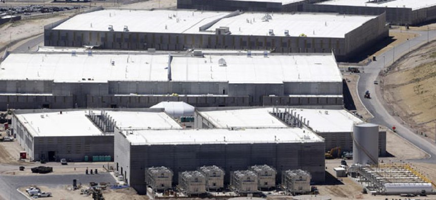 NSA's Utah Data Center is shown June 6, 2013, in Bluffdale, Utah.