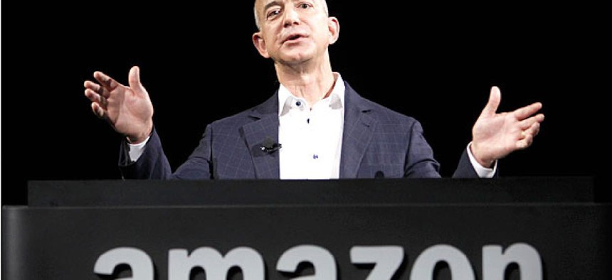 Jeff Bezos, CEO and founder of Amazon