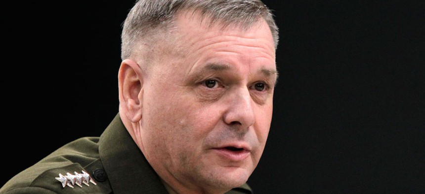 The White House has zeroed in on retired Marine Gen. James Cartwright