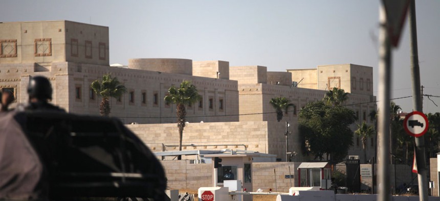 The U.S. embassy in Amman, Jordan is one of the shuttered embassies.