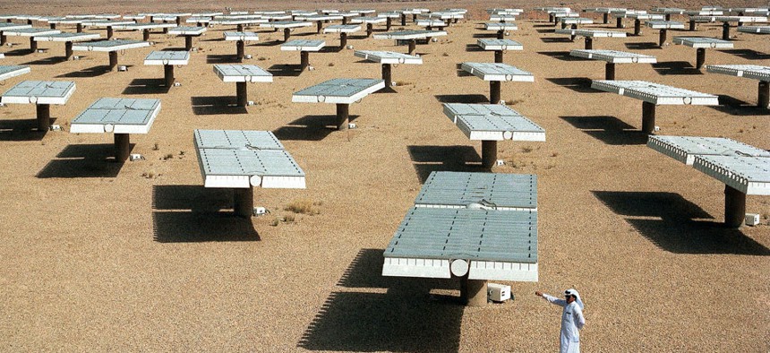 Saudi Arabia has been installing solar farms since 1989.