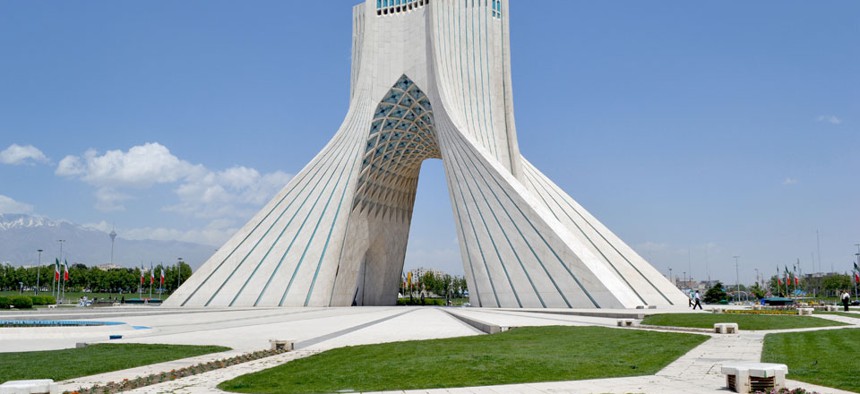 Tehran's Azadi monument celebrates the Persian Empire.