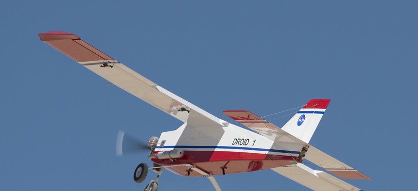 NASA uses drones in some of its programs.
