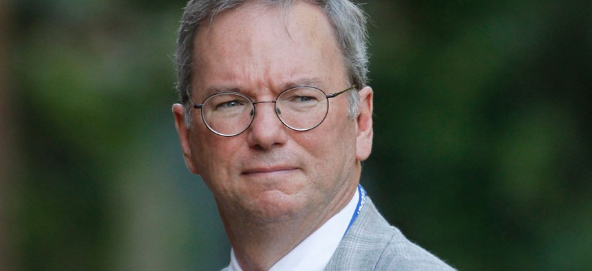 Google's Eric Schmidt called NSA tactics was “outrageous” and “perhaps illegal."