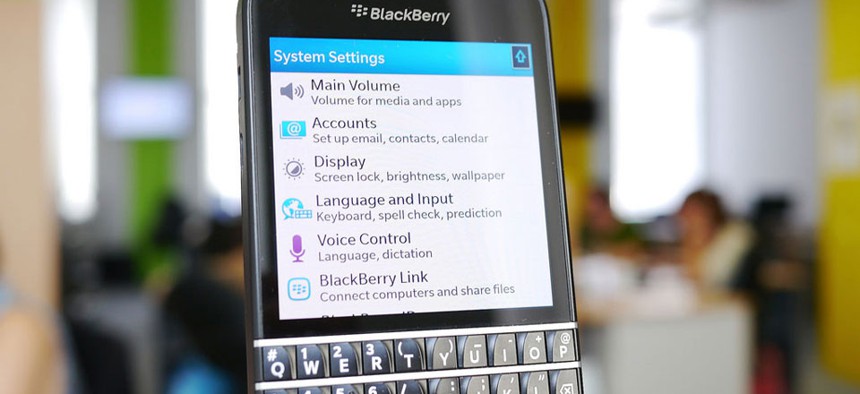 The Blackberry Q10 was released in January.