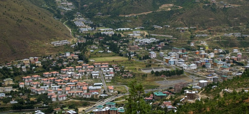 Thimphu is Bhutan's capital city.