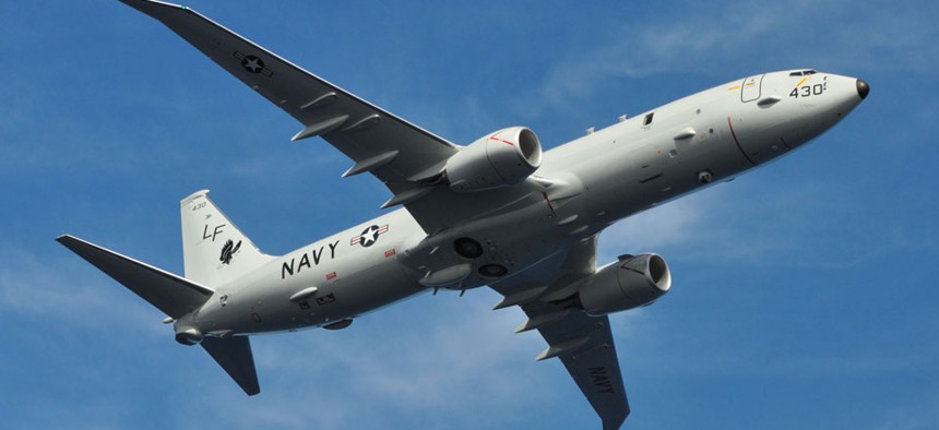 Two Boeing-built P-8A Poseidons have arrived at Kadena Air Force Base in Okinawa, Japan.