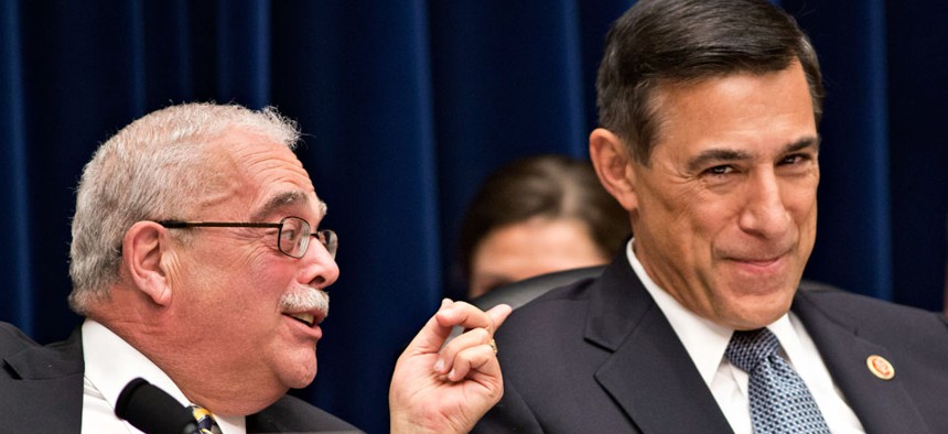 House Oversight Committee Chairman Darrell Issa, R-Calif., (right) and Rep. Gerry Connolly, D-Va., cosponsored FITARA.