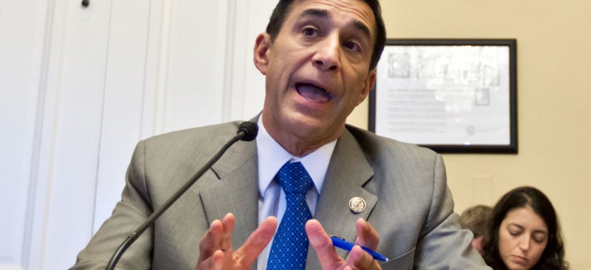 Oversight Chairman Darrell Issa, R-Calif., unilaterally subpoenaed the contractors for unredacted copies that he’d be able to selectively release to the public.