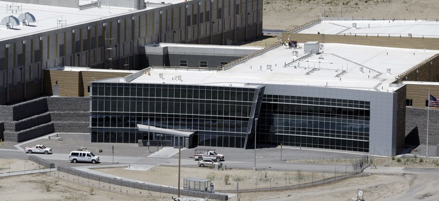 An aerial view of the NSA's Utah Data Center in Bluffdale, Utah. 