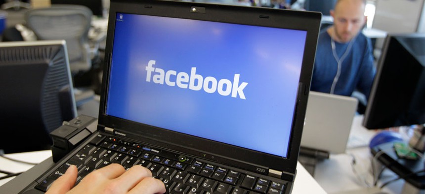 An inside view of Facebook headquarters in Menlo Park, Calif. 