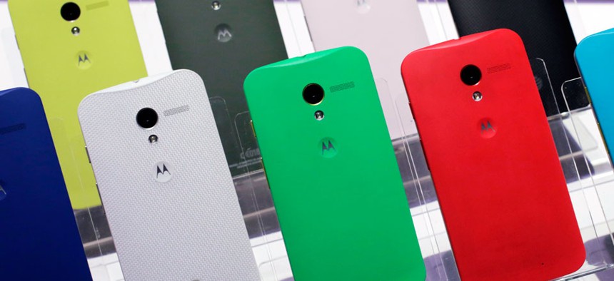 Motorola Moto X smartphones, using Google's Android software