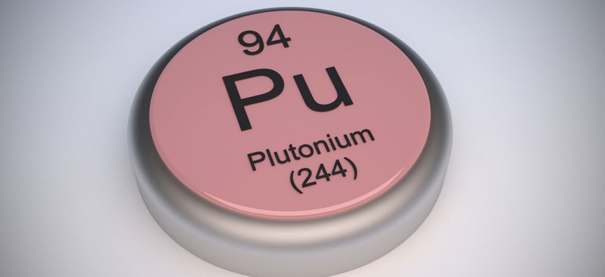 Plutonium’s half-life  runs from days to thousands of years.
