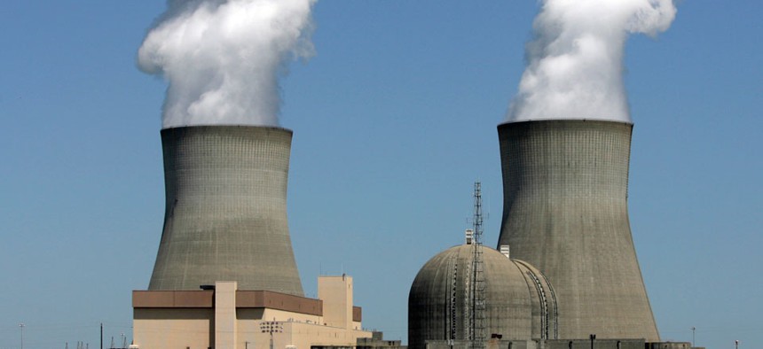 What a nuclear reactor typically looks like, at Plant Vogtle, in Waynesboro, Ga.