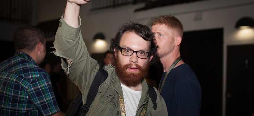 Andrew Auernheimer, better known by his online alias "Weev," who was charged with stealing thousands of email addresses from AT&T's servers.