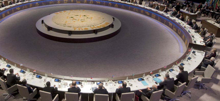 The Nuclear Security Summit in The Hague, Netherlands